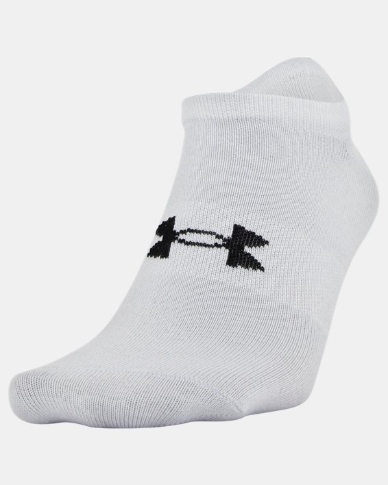 Men's UA Essential Lite 6-Pack Socks, Gray, pdpMainDesktop image number 5